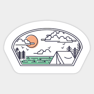 Summer Camp Sticker